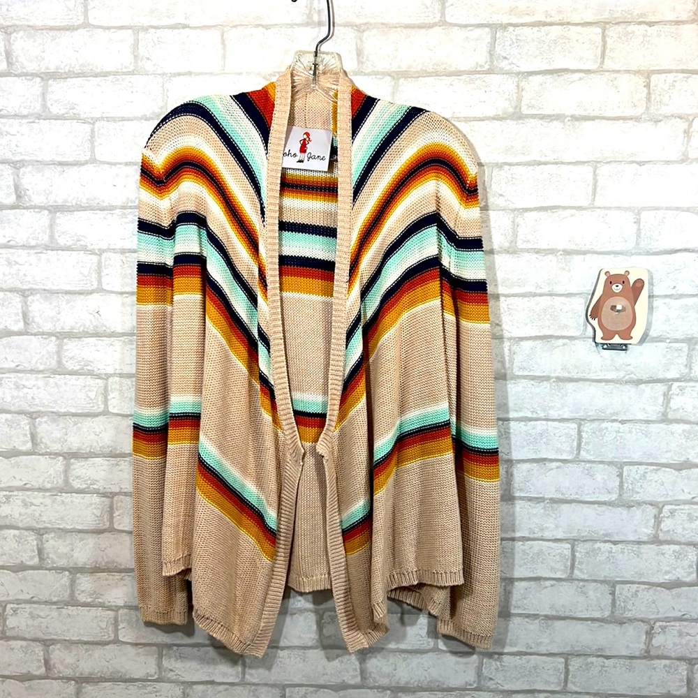 Boho Jane open cardigan size M